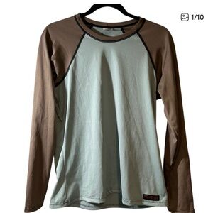 Melanzana Old School Polartec Power Dry Crew long sleeve tee